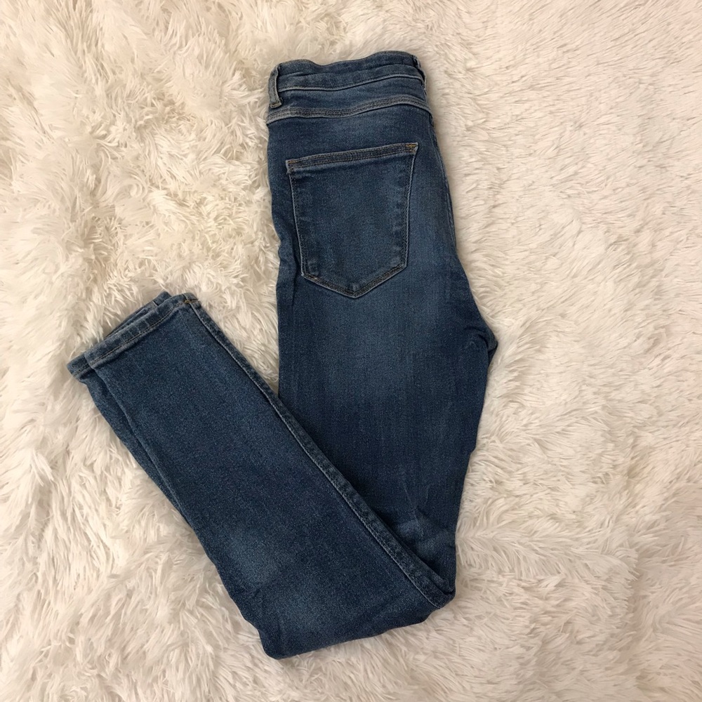 ZARA BLUE SKINNY JEANS